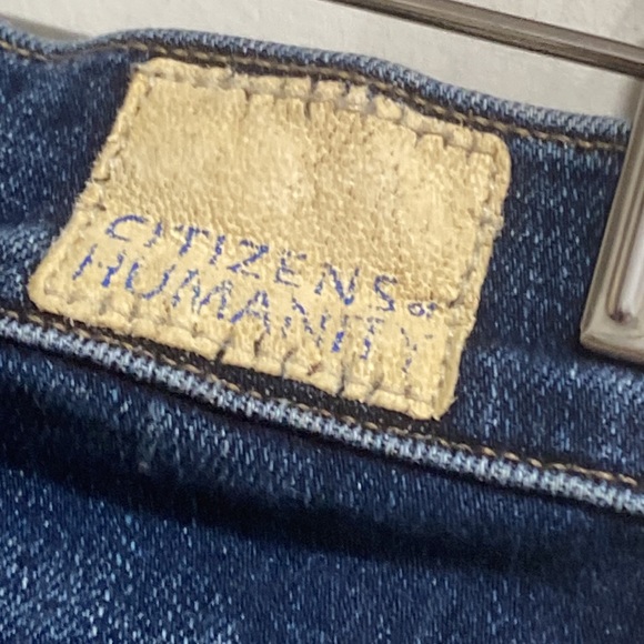 Citizens of Humanity Premium Vintage Rocket High Rise Skinny Denim Shorts 24 - Picture 6 of 12